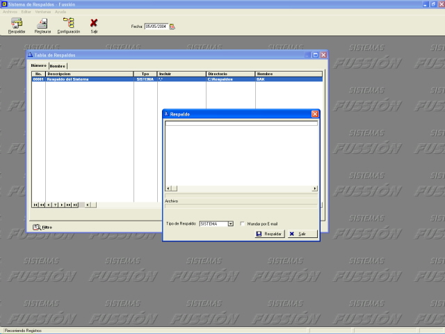 Sistema de Respaldos